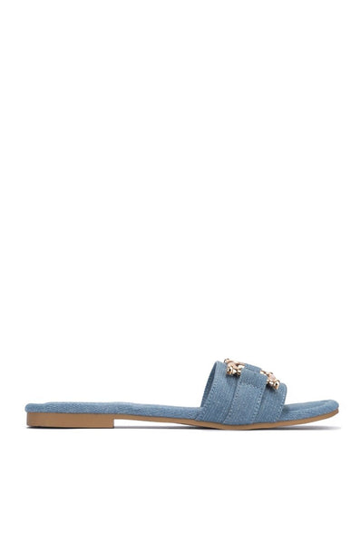 Brittney Sandal - Denim