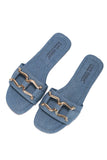 Brittney Sandal - Denim