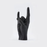 "You Rock" CandleHand Gesture Candle (BLACK)