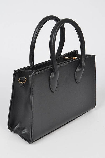 Double Handle Bag (Black)