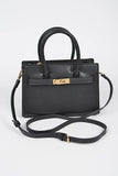 Double Handle Bag (Black)