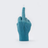 "F*ck You" CandleHand Gesture Candle (BLUE)