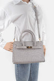 Double Handle Bag (Gray)