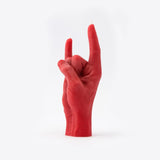 "You Rock" CandleHand Gesture Candle (RED)