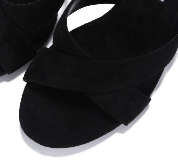 Helen - Mule Black Heel